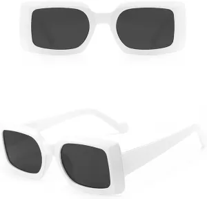 New 2025 Stylish Sun glasses Woman Shape Sunglasses Women Outdoor Travelling Women's Sunglasses,White Gray