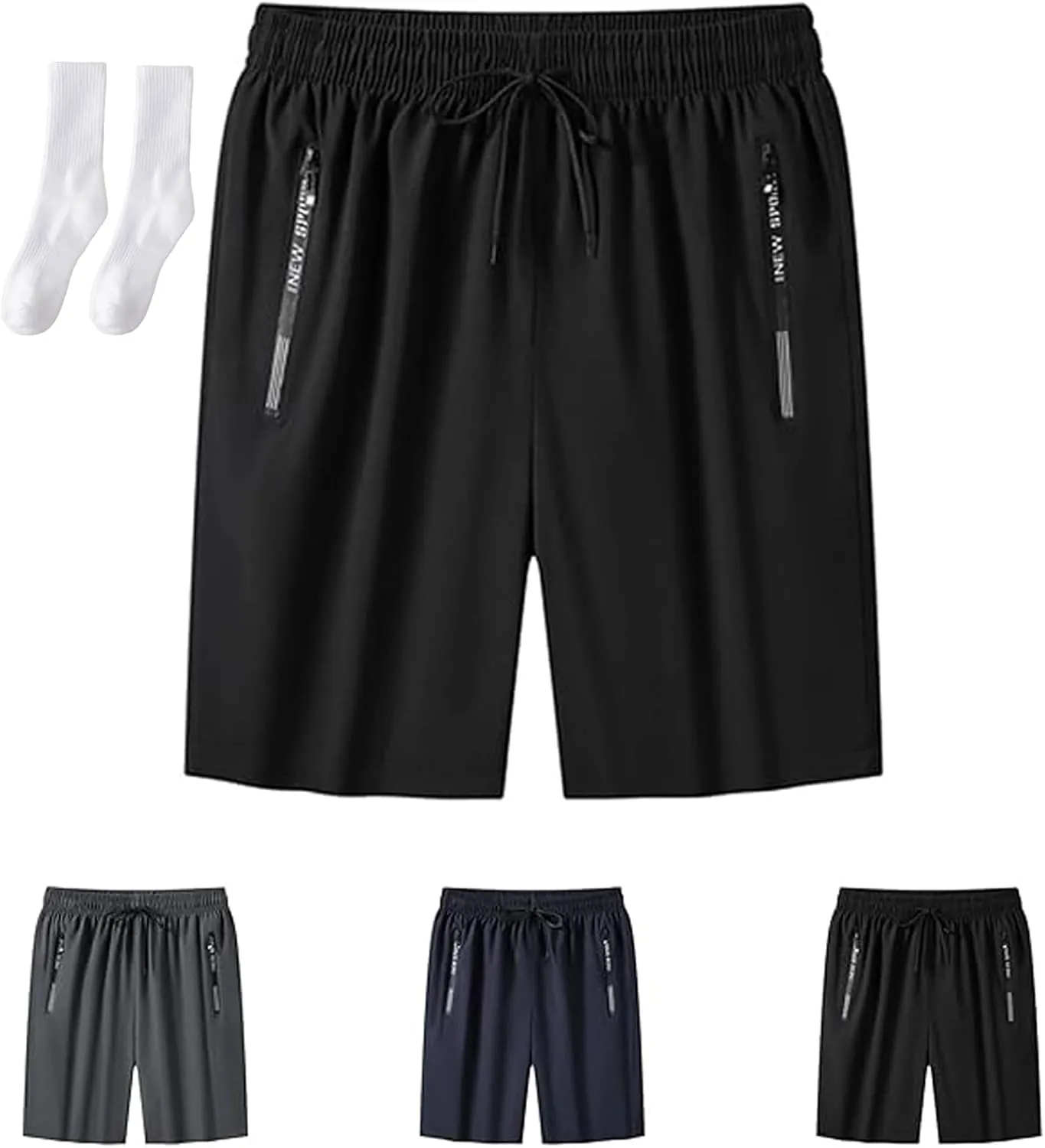 Onavee Icedactive - Women's Ice Silk Quick Drying Stretch Shorts, Unisex Onavee Shorts for Running Yoga Gym
