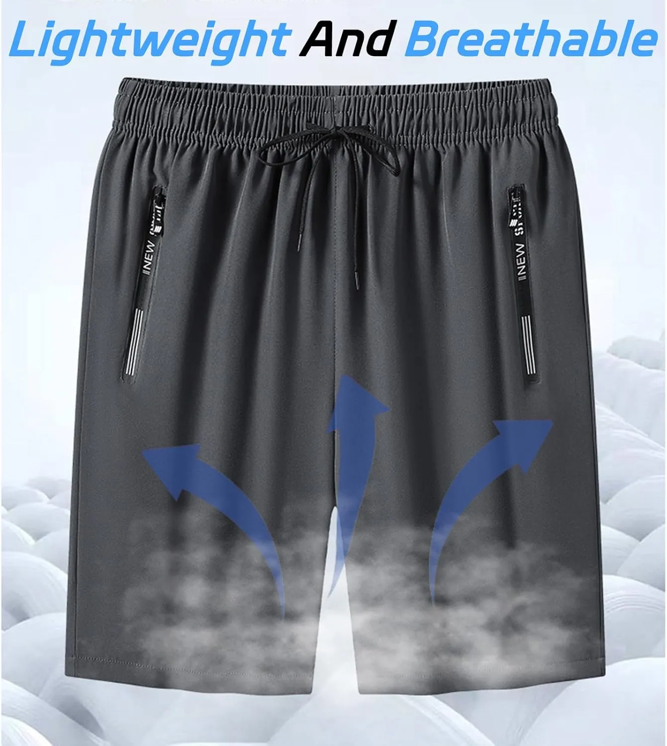 Onavee Icedactive - Women's Ice Silk Quick Drying Stretch Shorts, Unisex Onavee Shorts for Running Yoga Gym