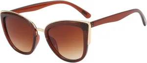 Oversized Cat Eye Sunglasses for Women, Vintage Cat Eye Female Ladies Sun Glasses Sun Glasses Shades UV Protection