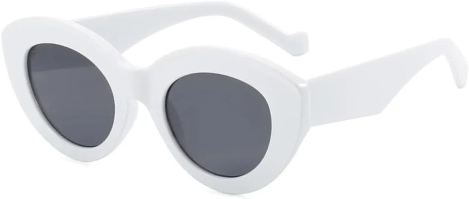 Oversized Thick Frame Cat Eye Fashion Sunglasses Woman Vintage Black Glasses Sun Glasses Female UV400 Eyewear Shades