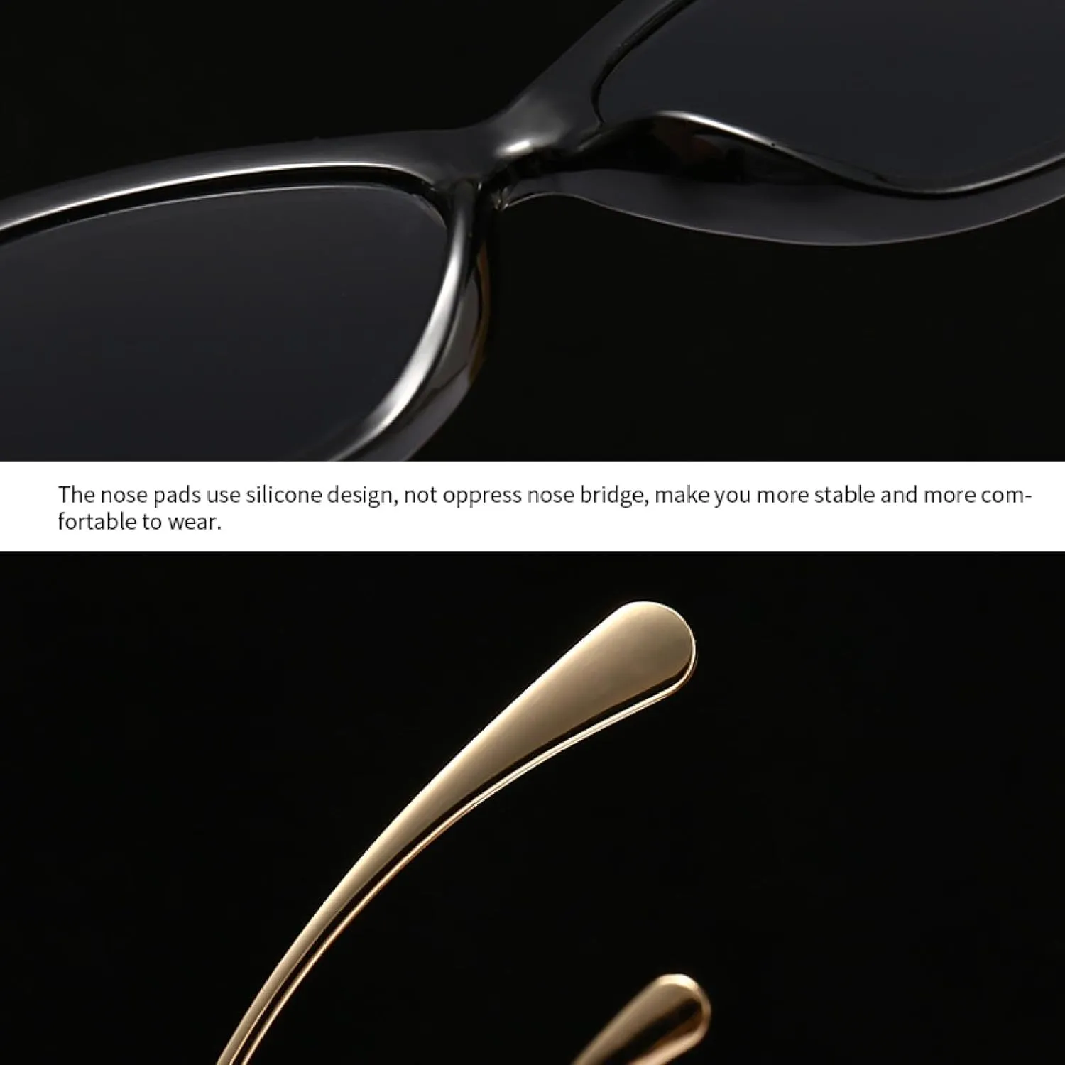 Pearl Pendant Cat Eye Sunglasses Trendyy Retro Sunglasses for Women