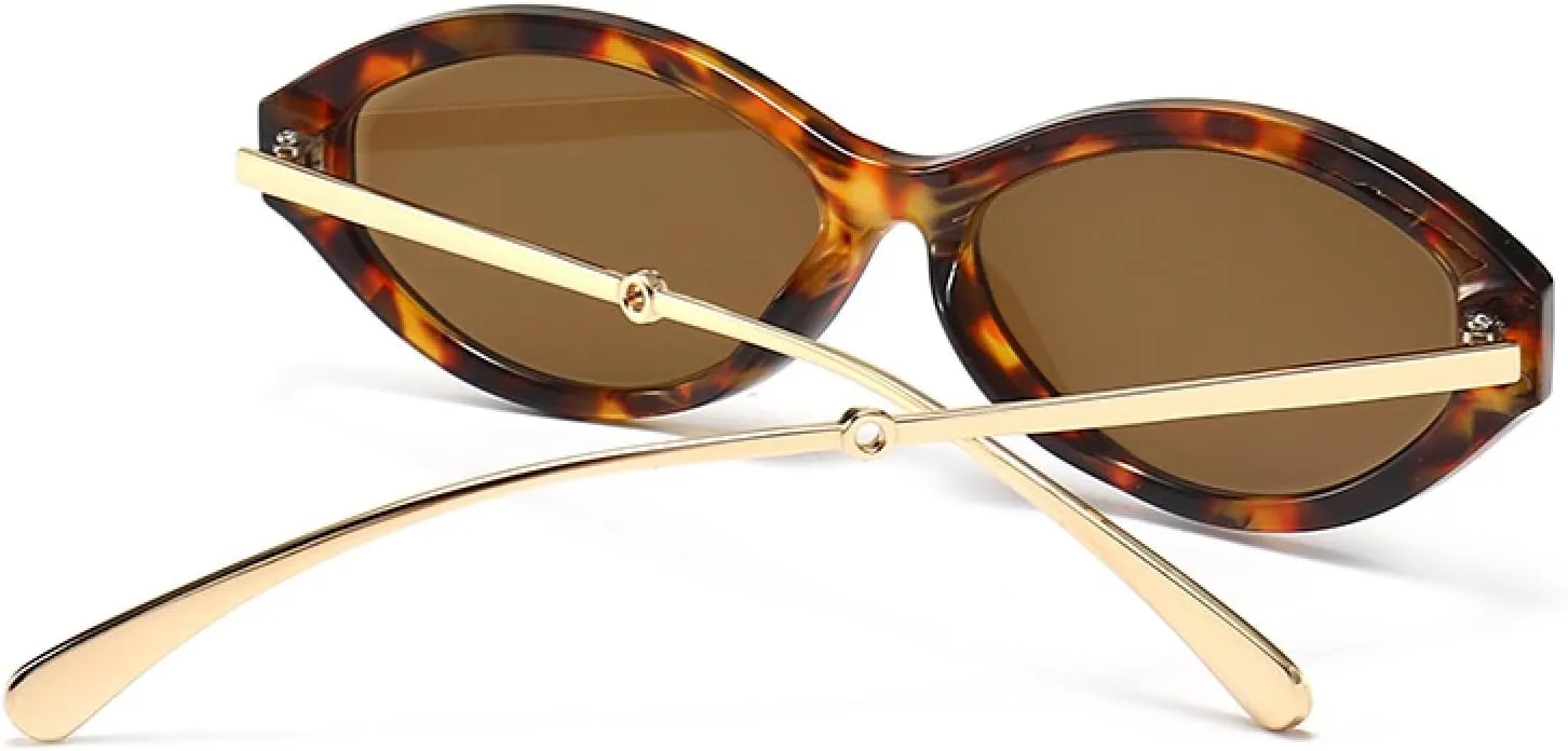 Pearl Pendant Cat Eye Sunglasses Trendyy Retro Sunglasses for Women