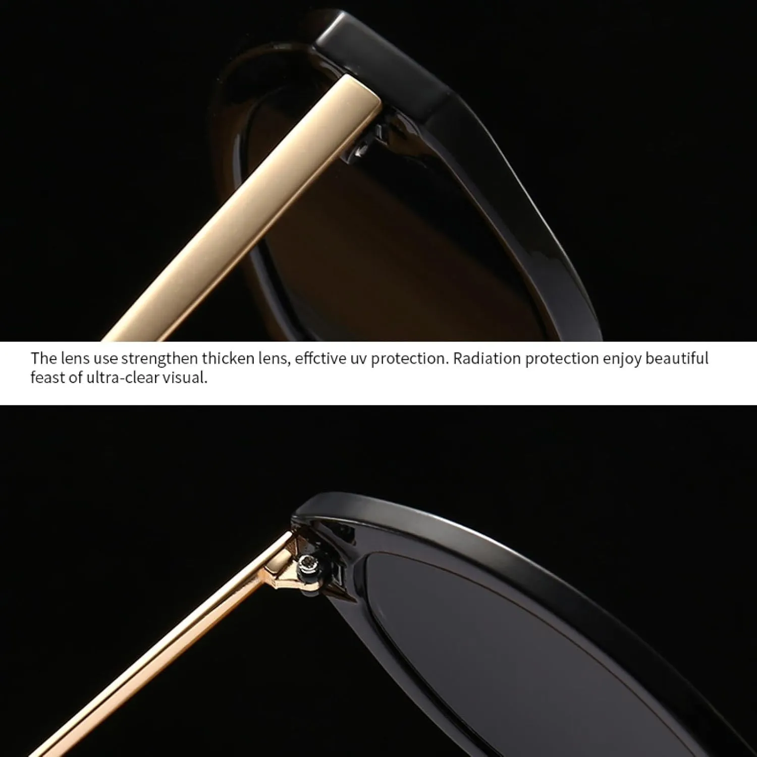 Pearl Pendant Cat Eye Sunglasses Trendyy Retro Sunglasses for Women