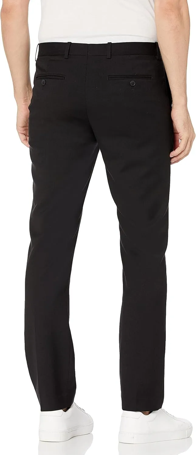 Perry Ellis Men's Very Slim Fit Solid Stretch Pant