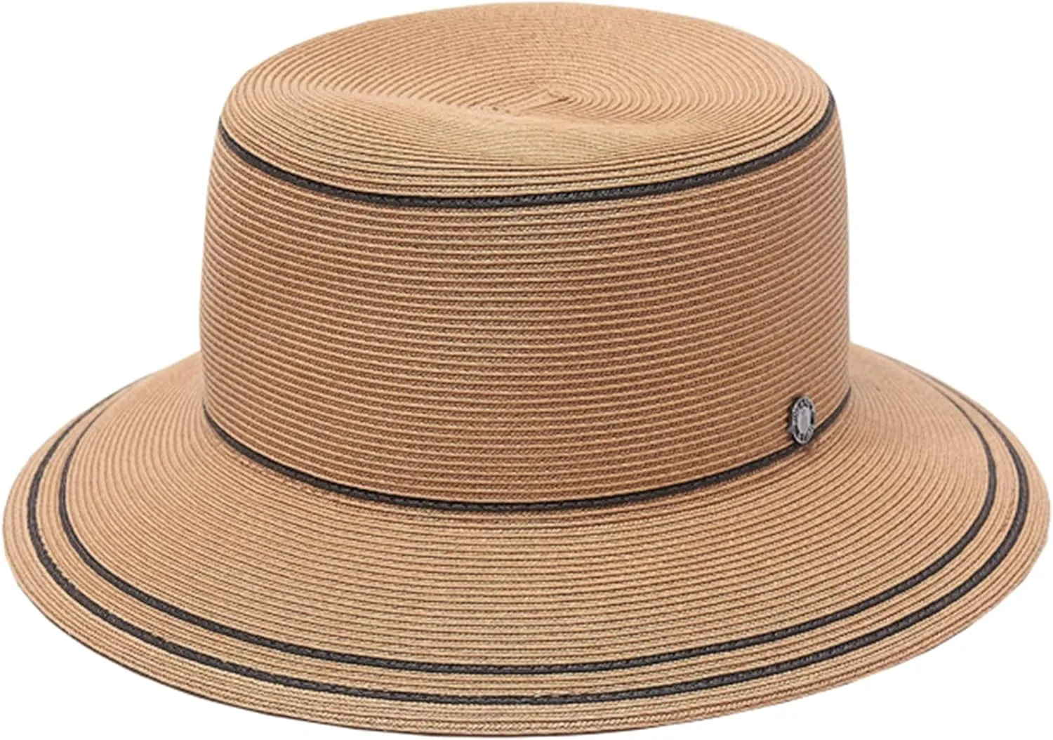 Pineapple&Star Bella Sun Beach Wide Brim Straw Hat Fine Braid UPF50  for Women
