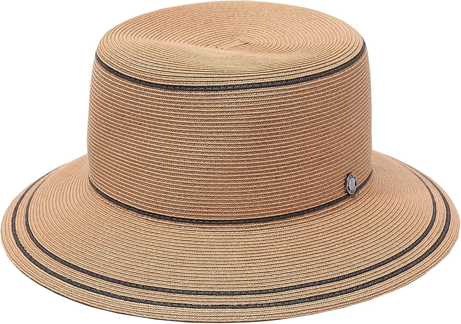 Pineapple&Star Bella Sun Beach Wide Brim Straw Hat Fine Braid UPF50  for Women