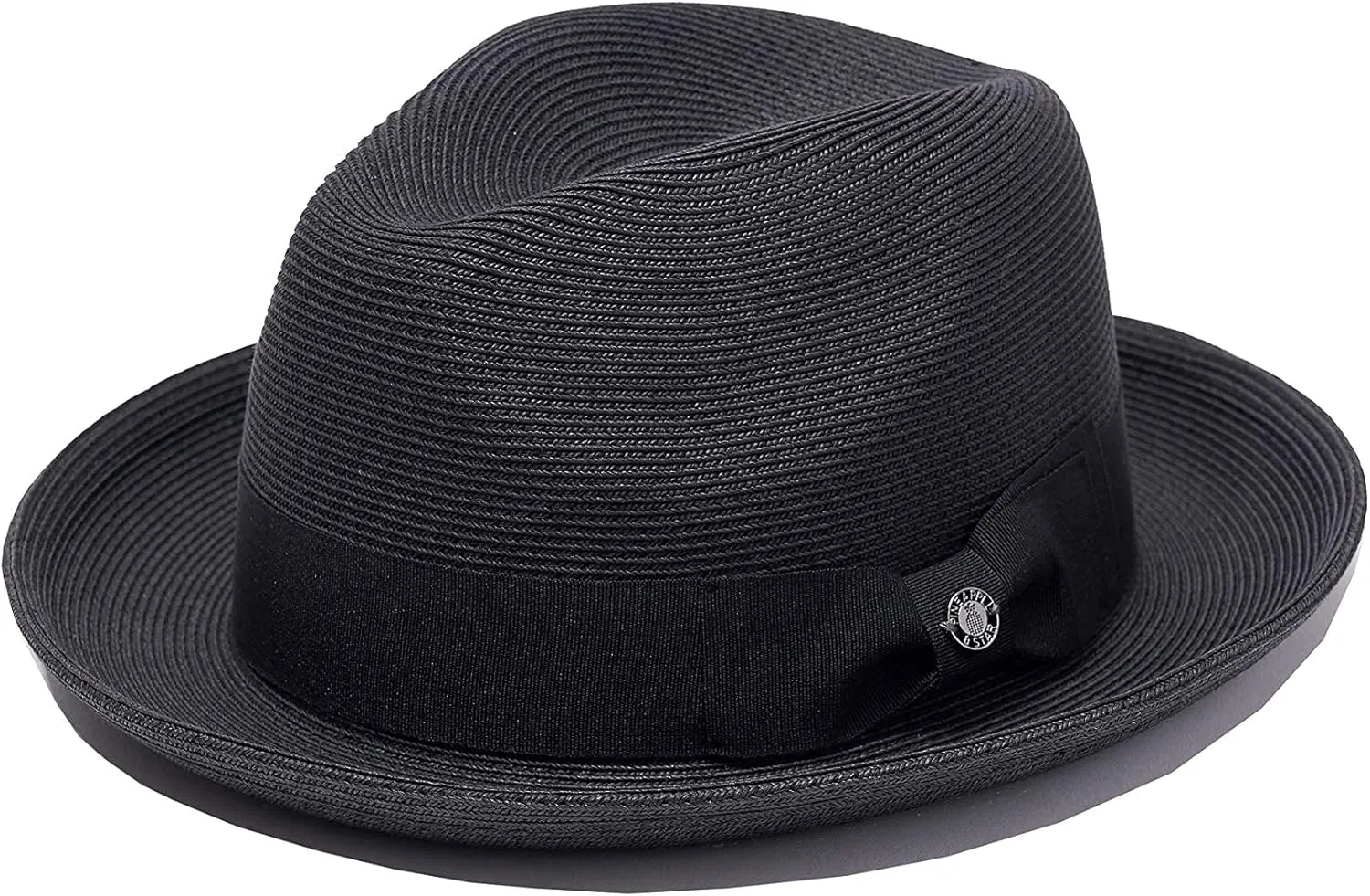 Pineapple&Star Genoa Fedora Bucket Sun Straw Beach Hat Fine Braid UPF50  Unisex