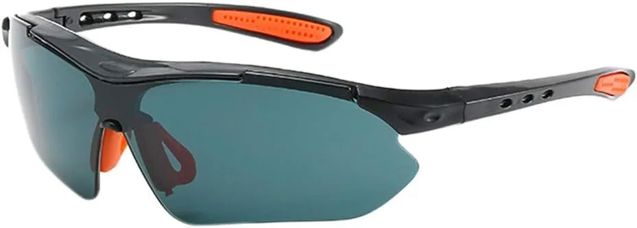 Polarized Sports Sunglasses Cycling Sun Glasses For Men Women Windproof Sunglasses For Running Baseball Driving