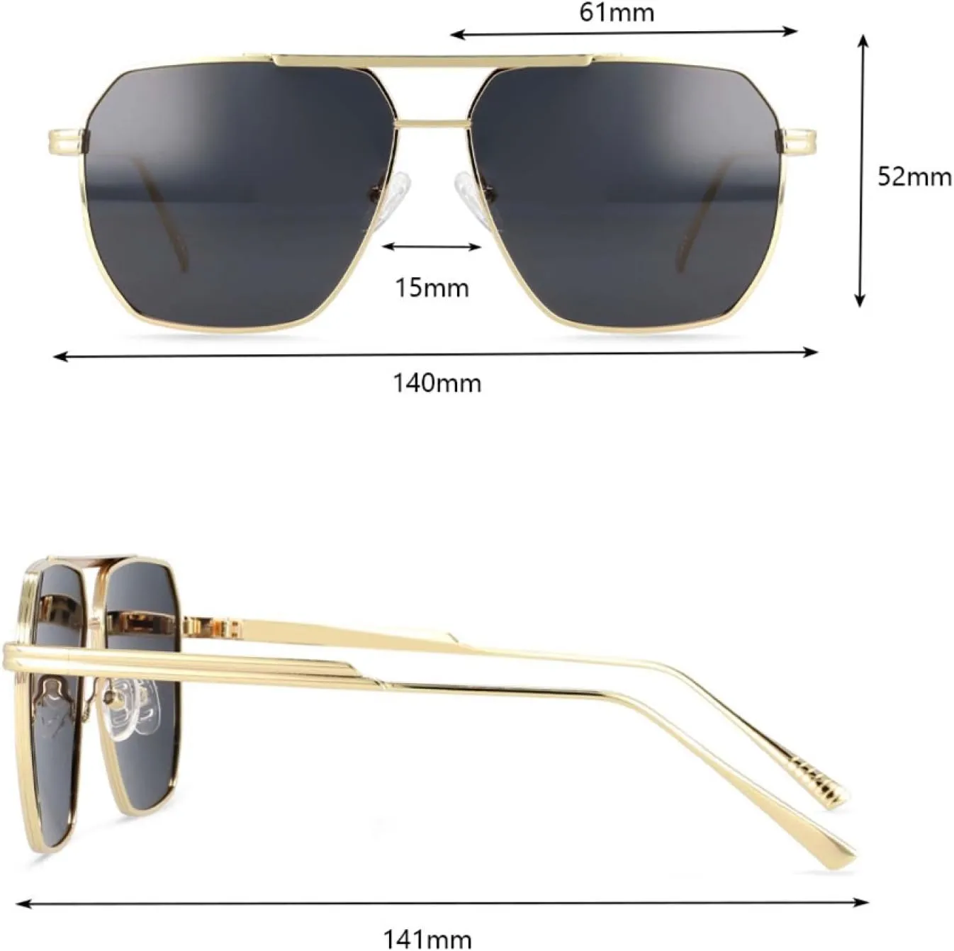 Retro Sunglasses Fashion Men Women Shades Uv400 Vintage Glasses