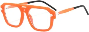 Retro Sunglasses for Women Fashion Clear Gradient Uv400 Men Punk Rivets