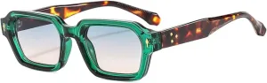 Retro Sunglasses for Women Men Vintage Rivets Outdoor Uv400