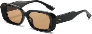 Retro Sunglasses Men Fashion Gradient Uv400 Women Trending Rivets