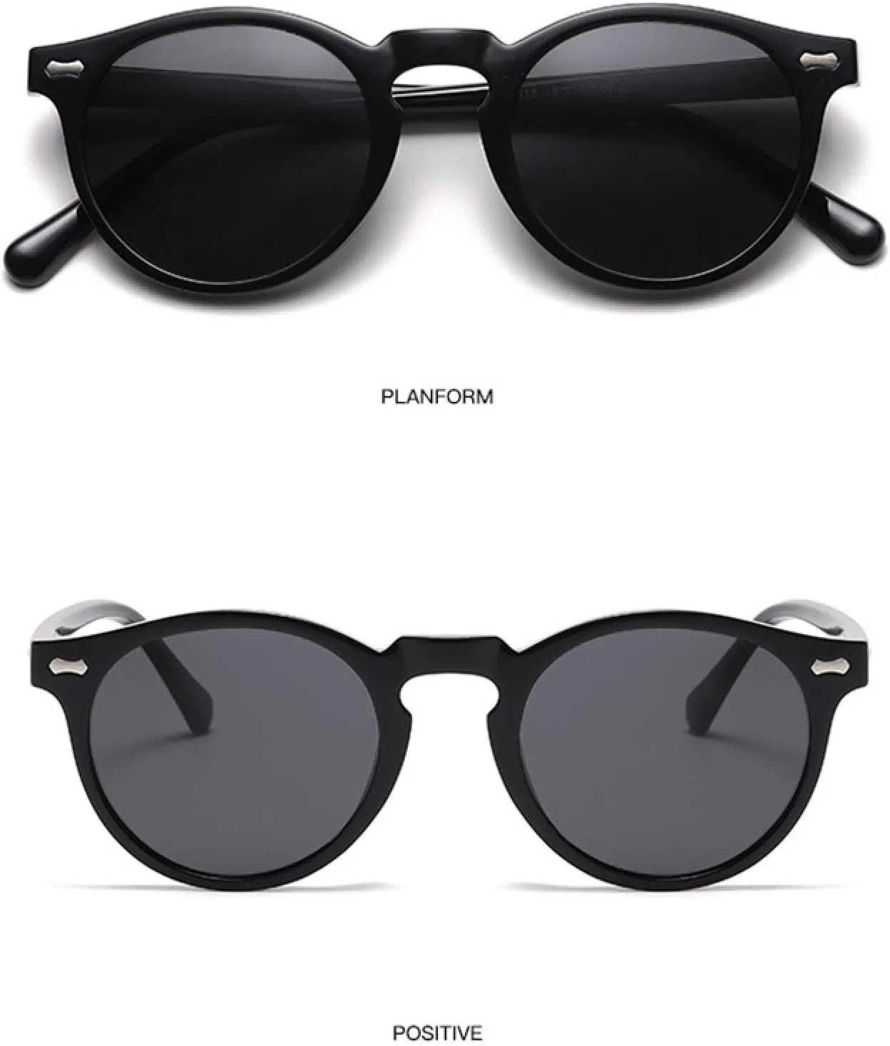 Retro Sunglasses Men Women Fashion Polarized Sun Glasses