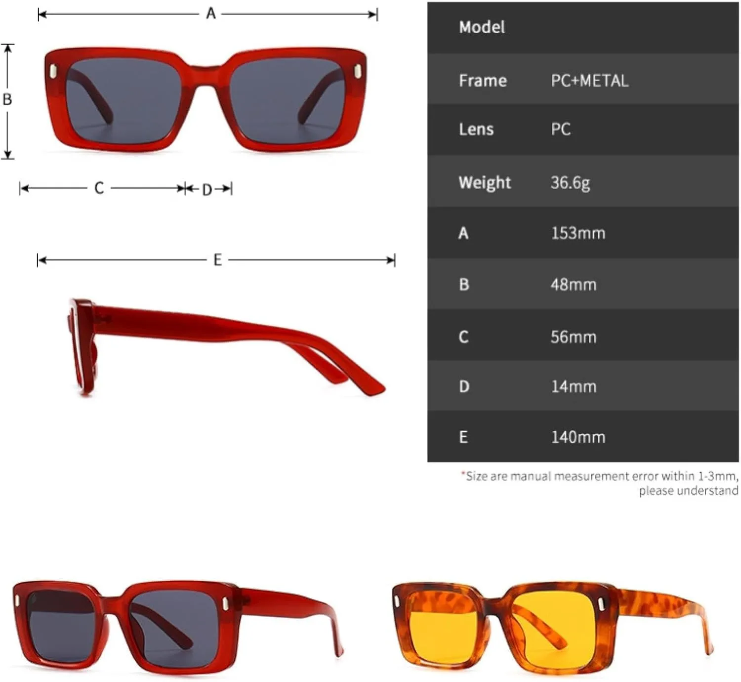 Retro Sunglasses Men Women Fashion Uv400 Vintage
