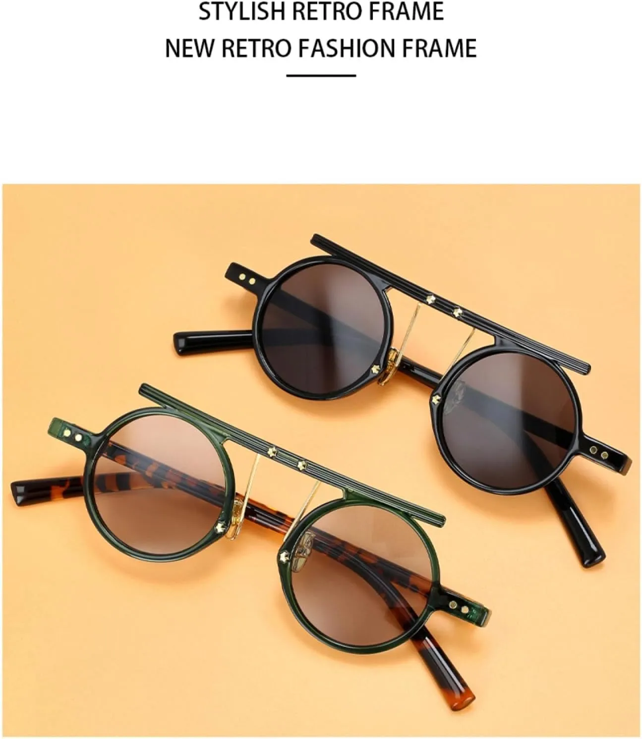 Retro Sunglasses Men Women Popular Uv400