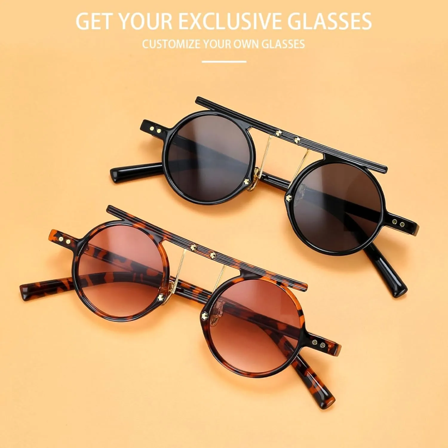 Retro Sunglasses Men Women Popular Uv400