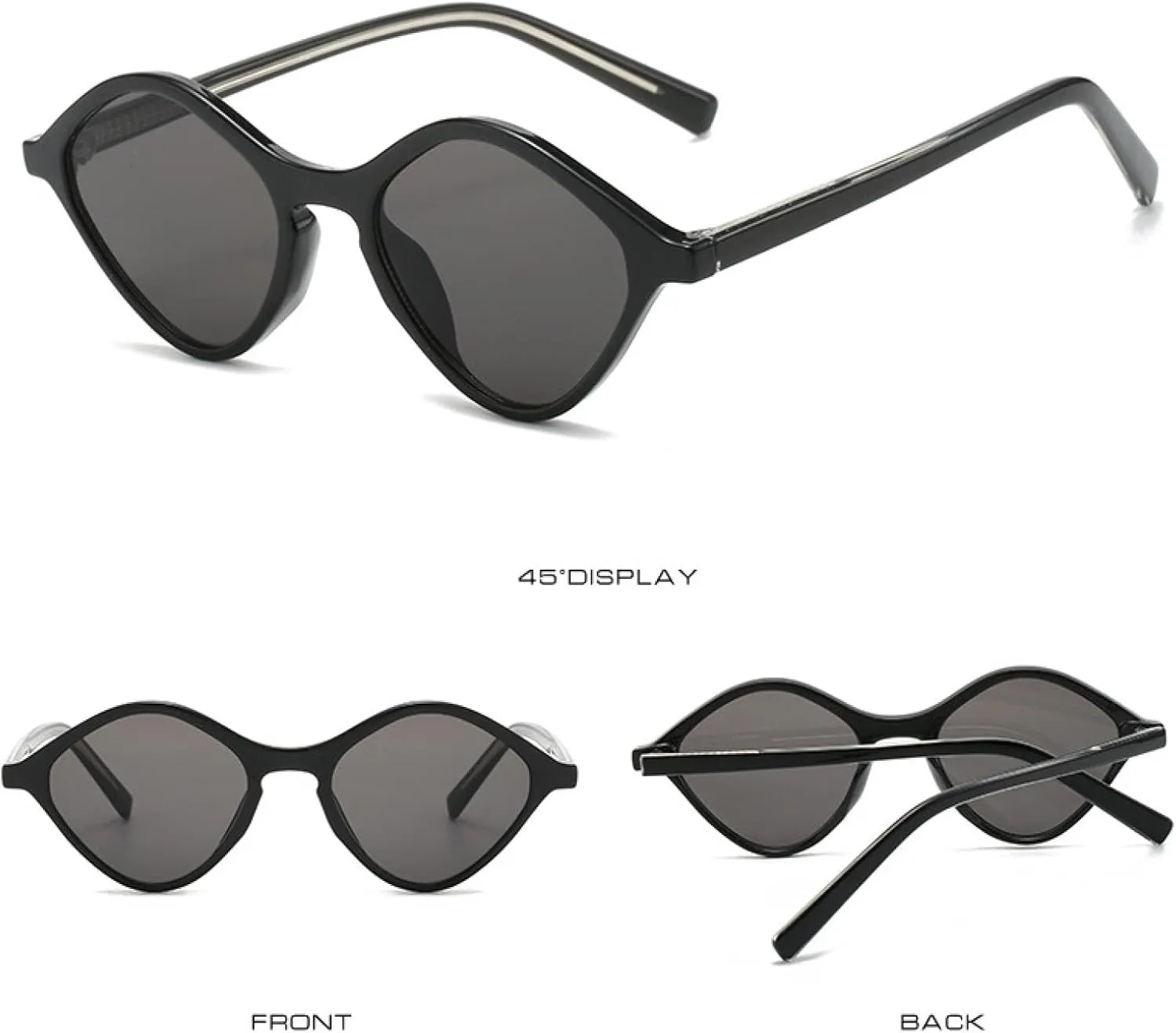 Retro Sunglasses Women Fashion Eyewear Men Punk Sun Glasses Shades Uv400