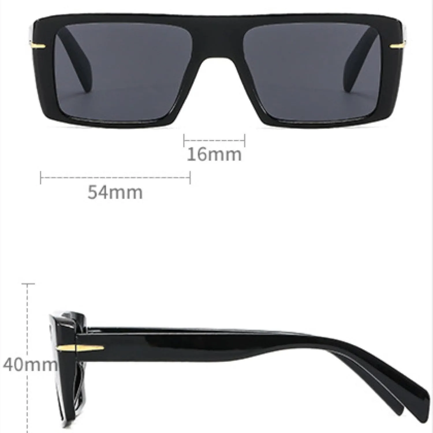 Retro Sunglasses Women Shades Uv400 Fashion Leopard Green Men Rivets Trending Punk