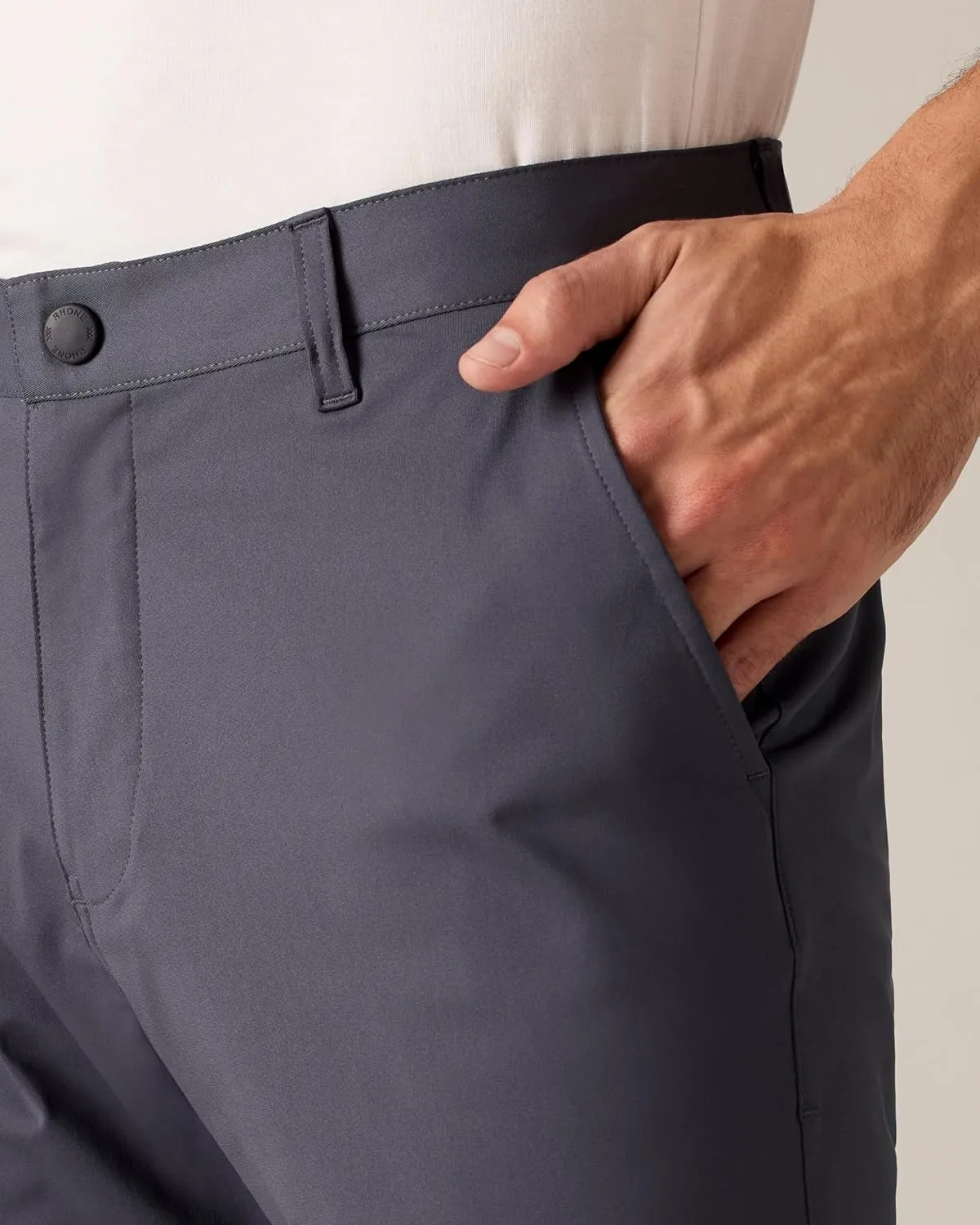 Rhone Commuter Pants for Men, Classic-Fit Mens Dress Pants, Machine Washable, Wrinkle Resistant, Stretch Straight Leg Casual