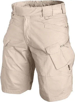 RTRDE Men's Casual Outdoor Shorts Elastic Waist Lightweight Water Resistant Quick Dry Fishing Hiking Shorts, S-5XL