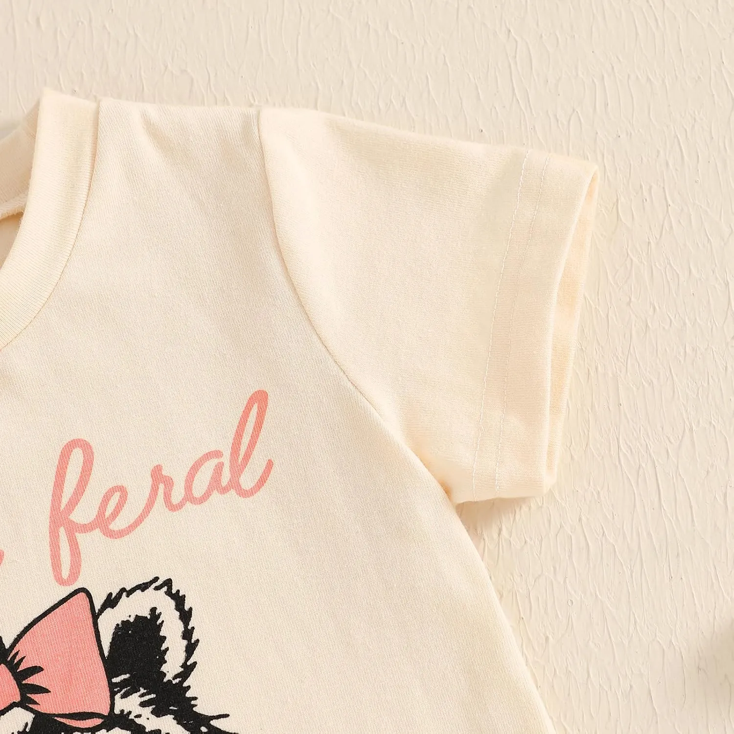 Sejardin Baby Girl Summer Outfit Infant Letter Print Short Sleeve T Shirt Tops and Stretch Shorts 6 12 18 24M 2T Girl Clothes