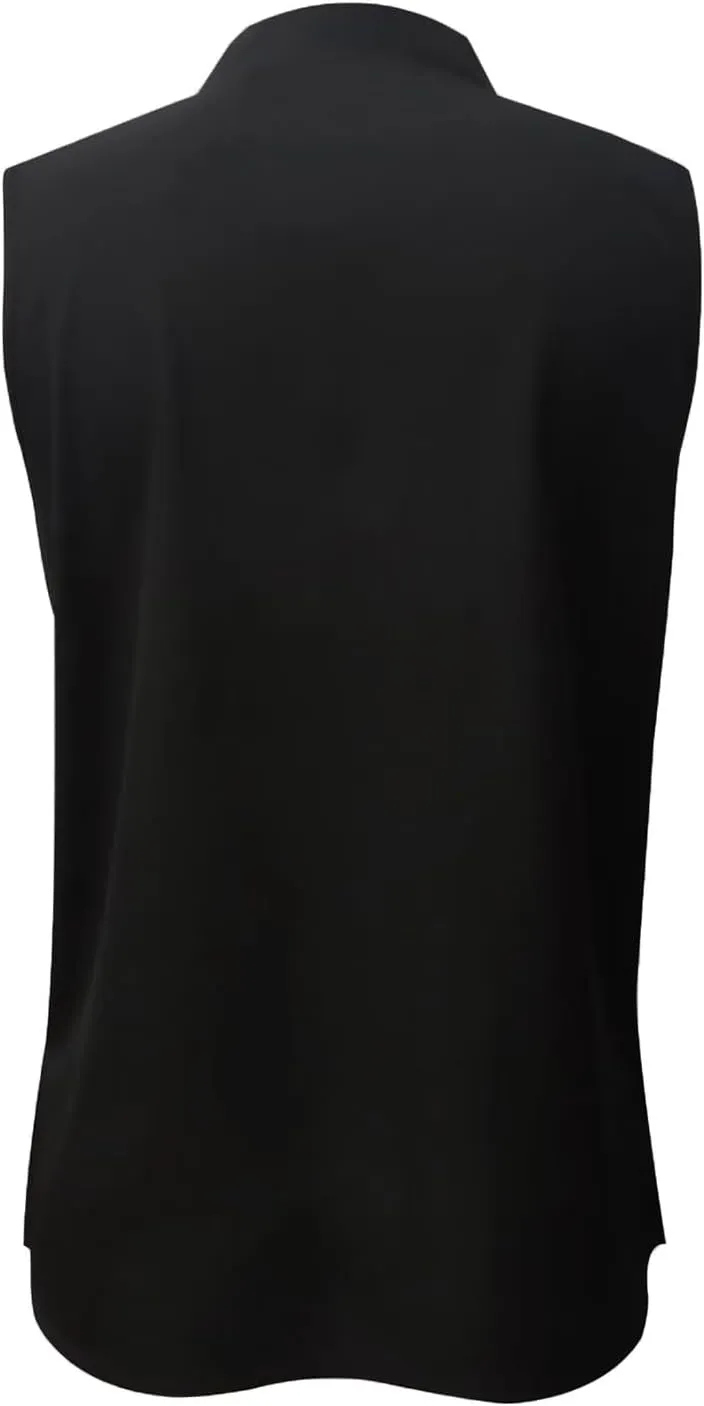 Sexy Tank Tops for Women V Neck Dressy Casual Blouses Sleeveless Cross Wrap Shirts Summer Trendy Business Work Tops