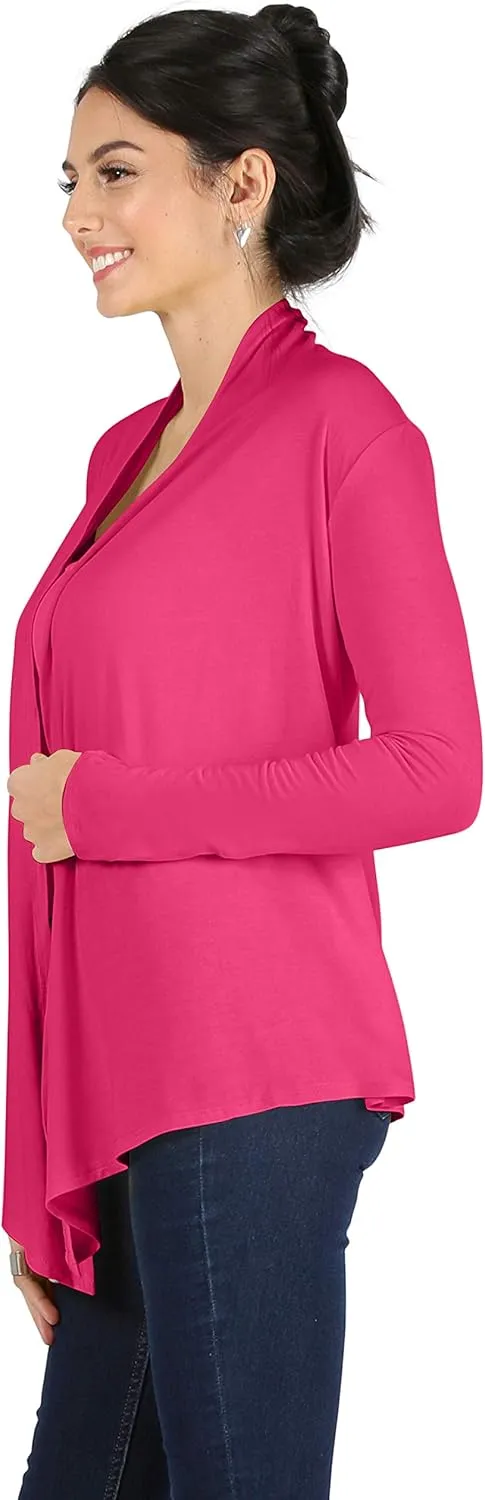 Simlu Lightweight Cardigans for Women Reg and Plus Size Light Cardigans for Women Summer Long Sleeves