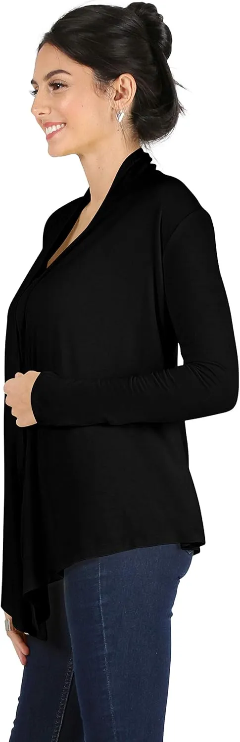 Simlu Lightweight Cardigans for Women Reg and Plus Size Light Cardigans for Women Summer Long Sleeves
