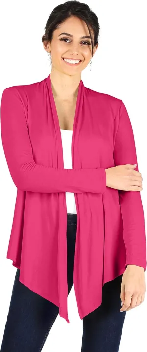 Simlu Lightweight Cardigans for Women Reg and Plus Size Light Cardigans for Women Summer Long Sleeves