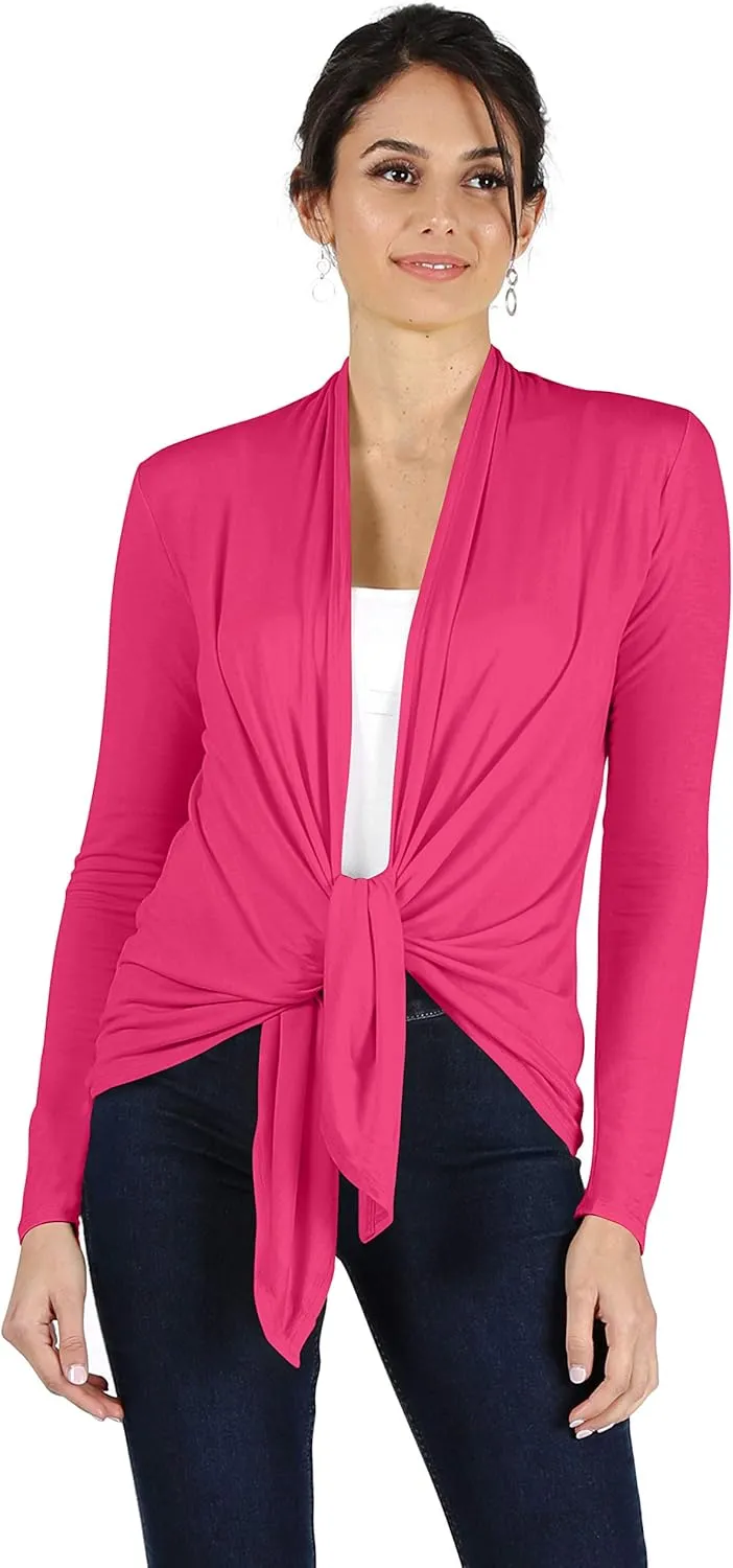 Simlu Lightweight Cardigans for Women Reg and Plus Size Light Cardigans for Women Summer Long Sleeves