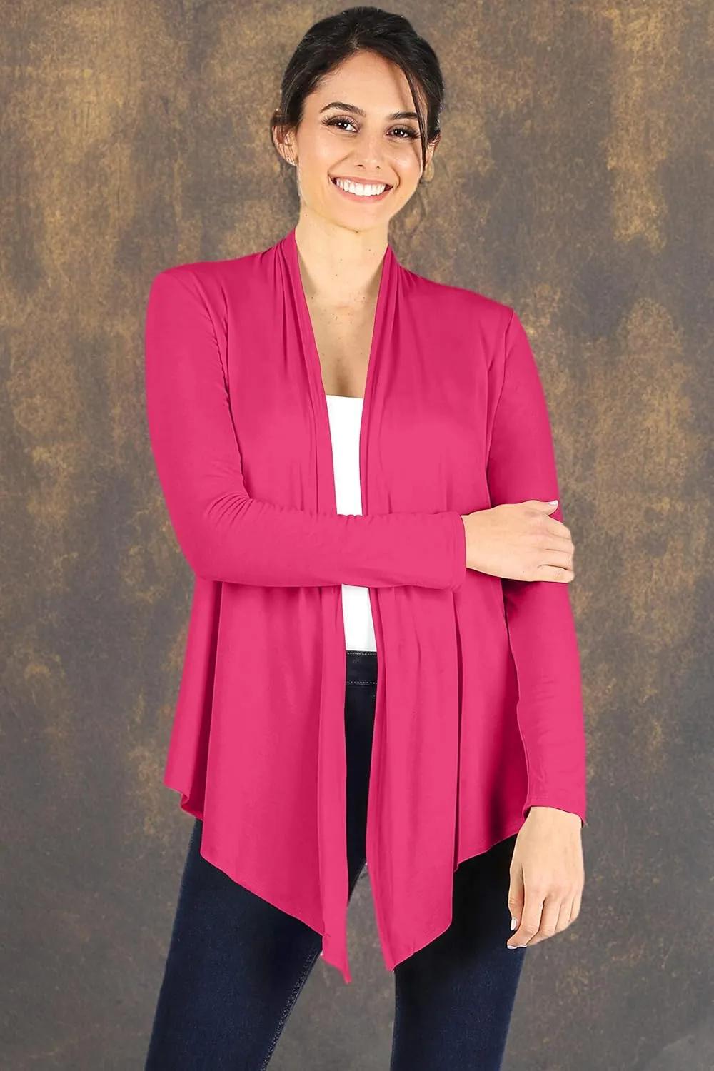 Simlu Lightweight Cardigans for Women Reg and Plus Size Light Cardigans for Women Summer Long Sleeves