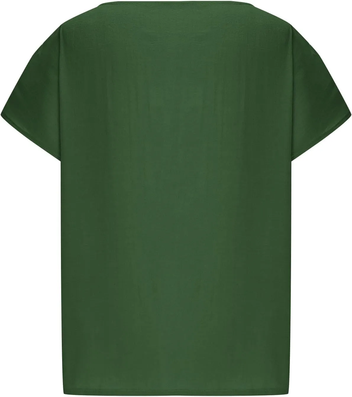 Summer Tops for Women Short Sleeve Crewneck T Shirts Casual Loose Plain Blouse Tees
