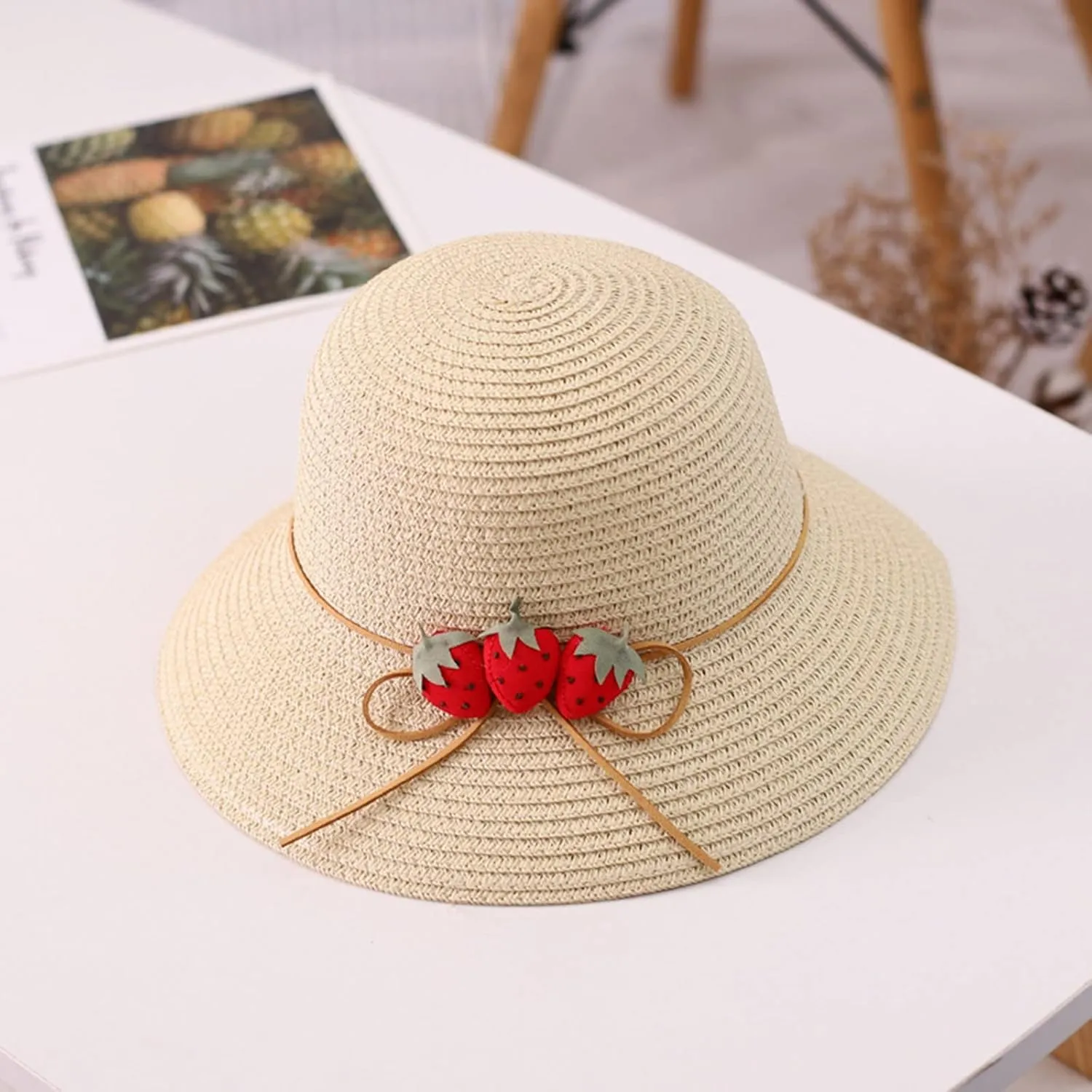 Summer Wide Brim UPF 50  Panama Fedora Foldable Packable Beach Hat Sun Hats for Women for Riding Traveling
