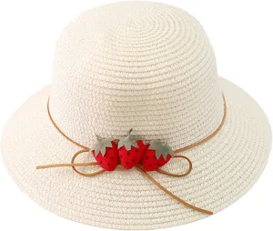 Summer Wide Brim UPF 50  Panama Fedora Foldable Packable Beach Hat Sun Hats for Women for Riding Traveling
