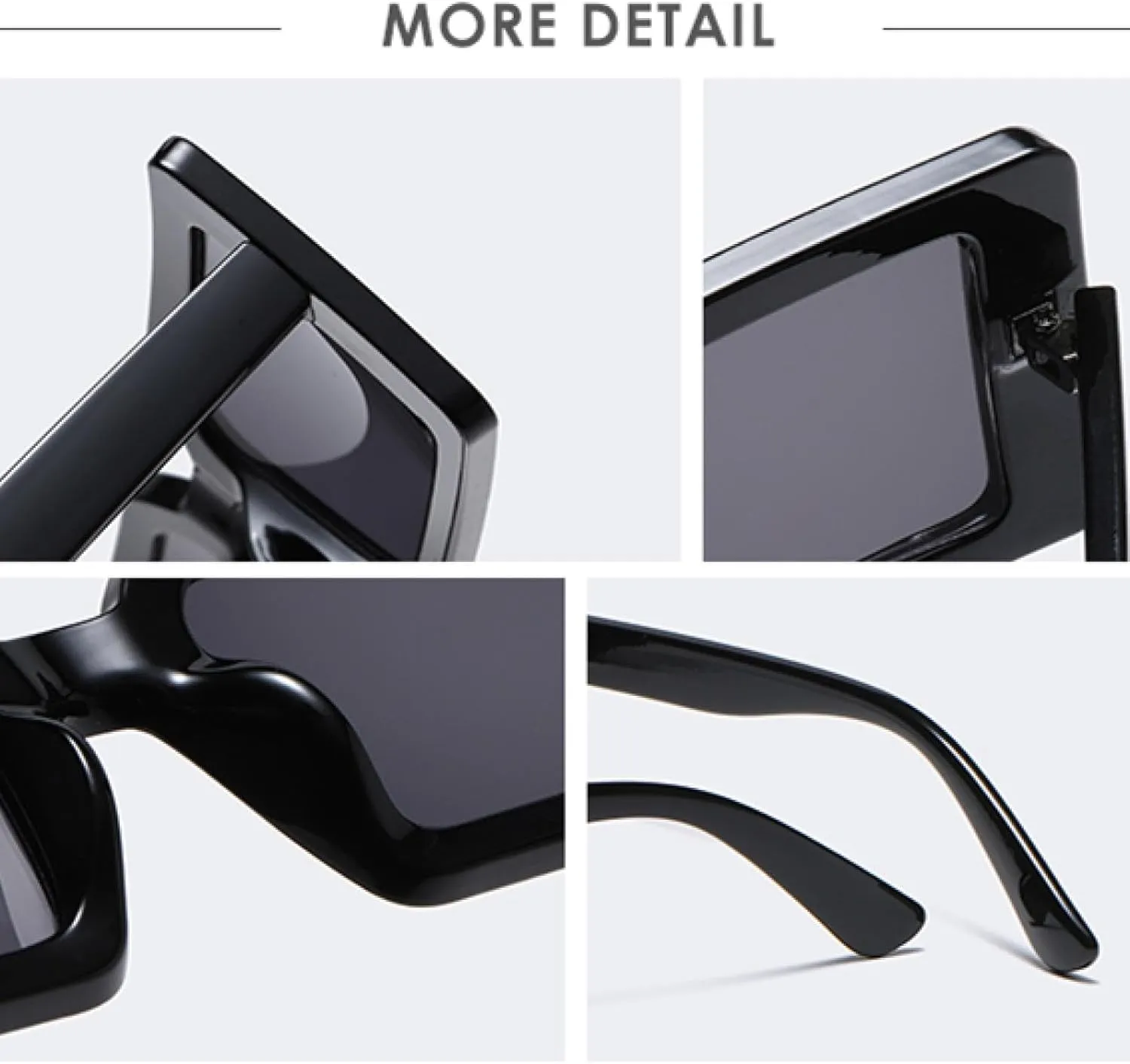Sunglasses Women Men Trendy Vintage Green Gradient Lens Sun Glasses for Female Eyewear Uv400