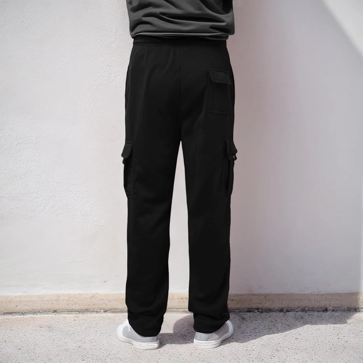 Sweatpants for Men Thickened Pants Cotton Pocket Multi Color Large Sanitary Pants Lightweight Tactical Pant