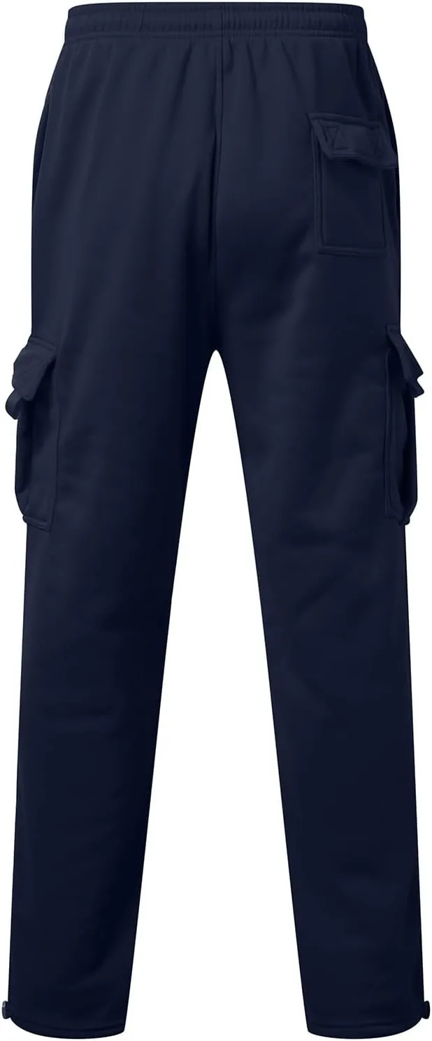 Sweatpants for Men Thickened Pants Cotton Pocket Multi Color Large Sanitary Pants Lightweight Tactical Pant