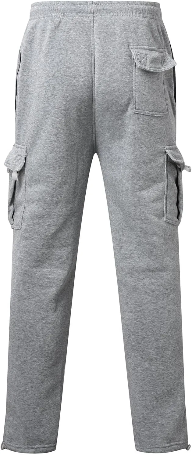 Sweatpants for Men Thickened Pants Cotton Pocket Multi Color Large Sanitary Pants Lightweight Tactical Pant