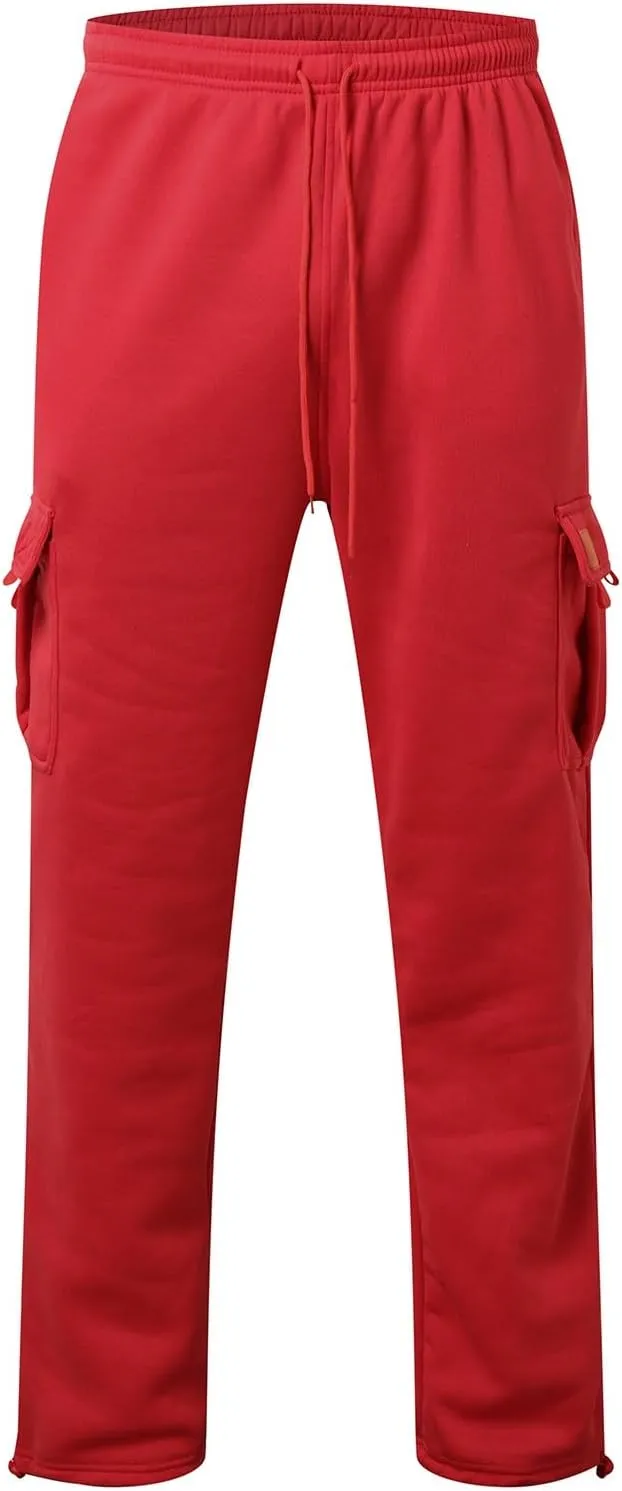 Sweatpants for Men Thickened Pants Cotton Pocket Multi Color Large Sanitary Pants Lightweight Tactical Pant