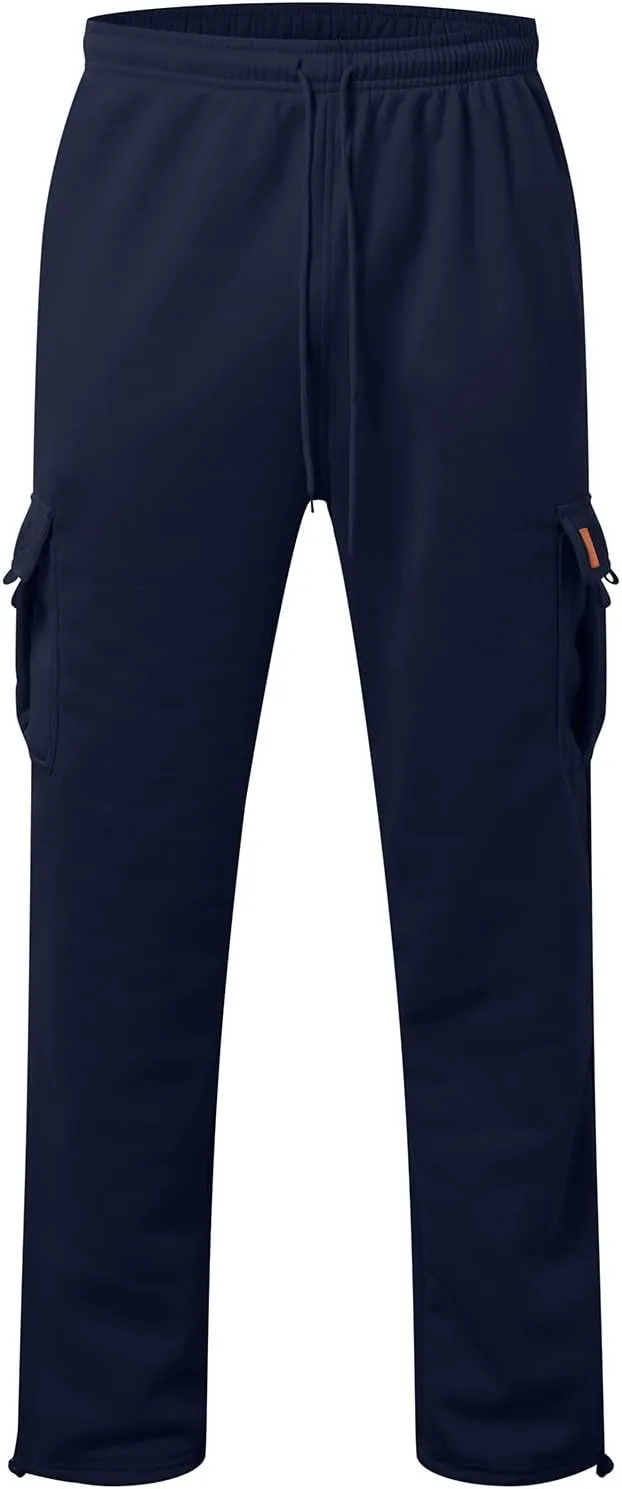 Sweatpants for Men Thickened Pants Cotton Pocket Multi Color Large Sanitary Pants Lightweight Tactical Pant