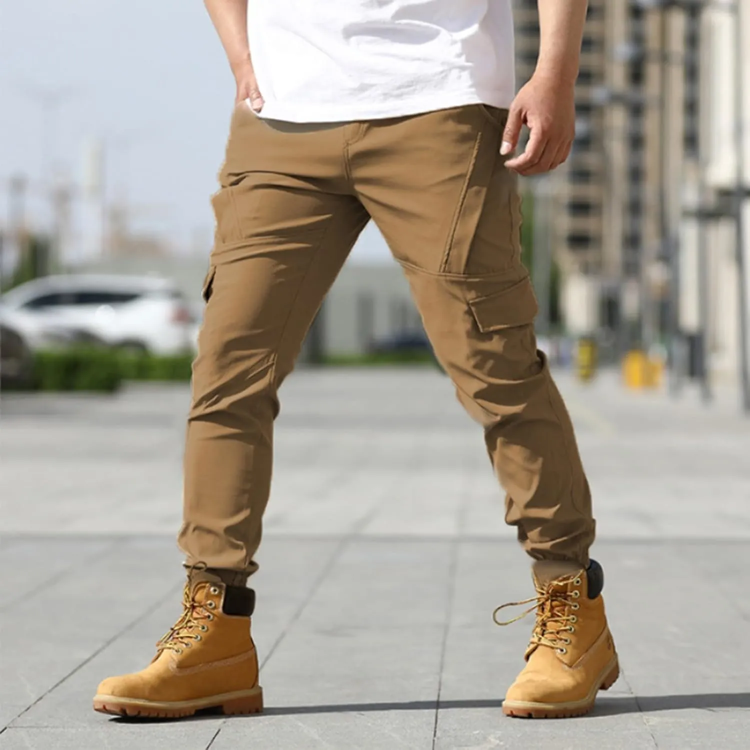 Tactical Pants for Men Lightweight Ripstop Zip Off Quick Dry Joggers Water Resistant Fishing Travel Pants