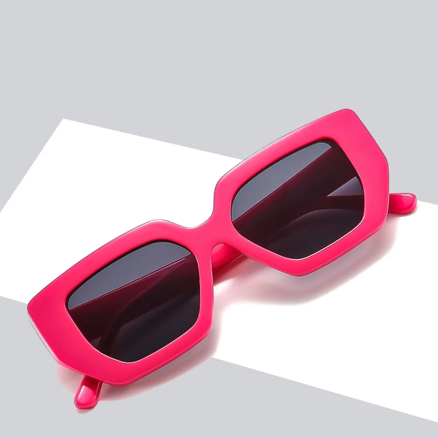 Thick Frame Classic Retro Sunglasses Fashion Personalized Minimalist Uv Resistant Female