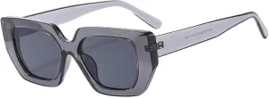 Thick Frame Classic Retro Sunglasses Fashion Personalized Minimalist Uv Resistant Female