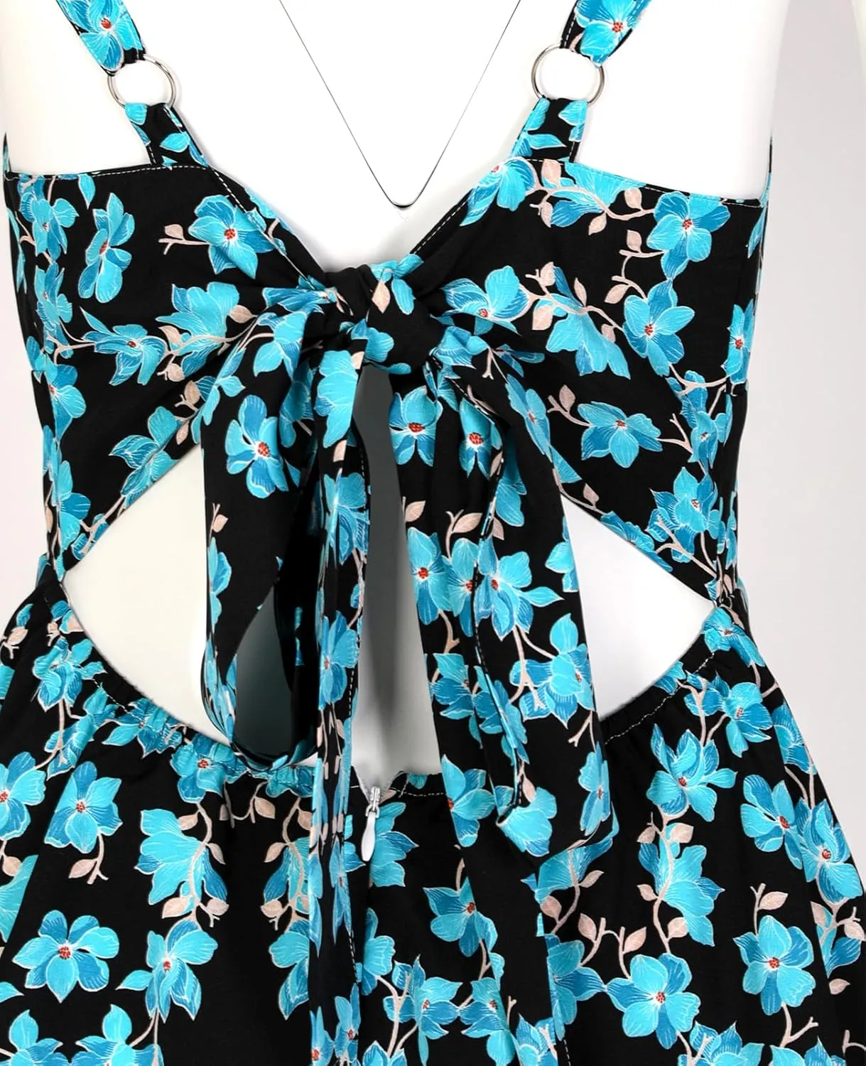 Tiered Ruffle Dress Women Casual Summer Spaghetti Strap Sleeveless Floral Layered Maxi Dress for Women Beach Sundress