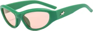 Trend Sunglasses Women Men Fashion Vintage Luxury Punk Outdoors Sports Cycling Sunglasses Uv400