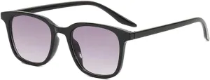 Ultra Light Retro Sunglasses Popular Contrast Color Matte Gradient Shades Uv400