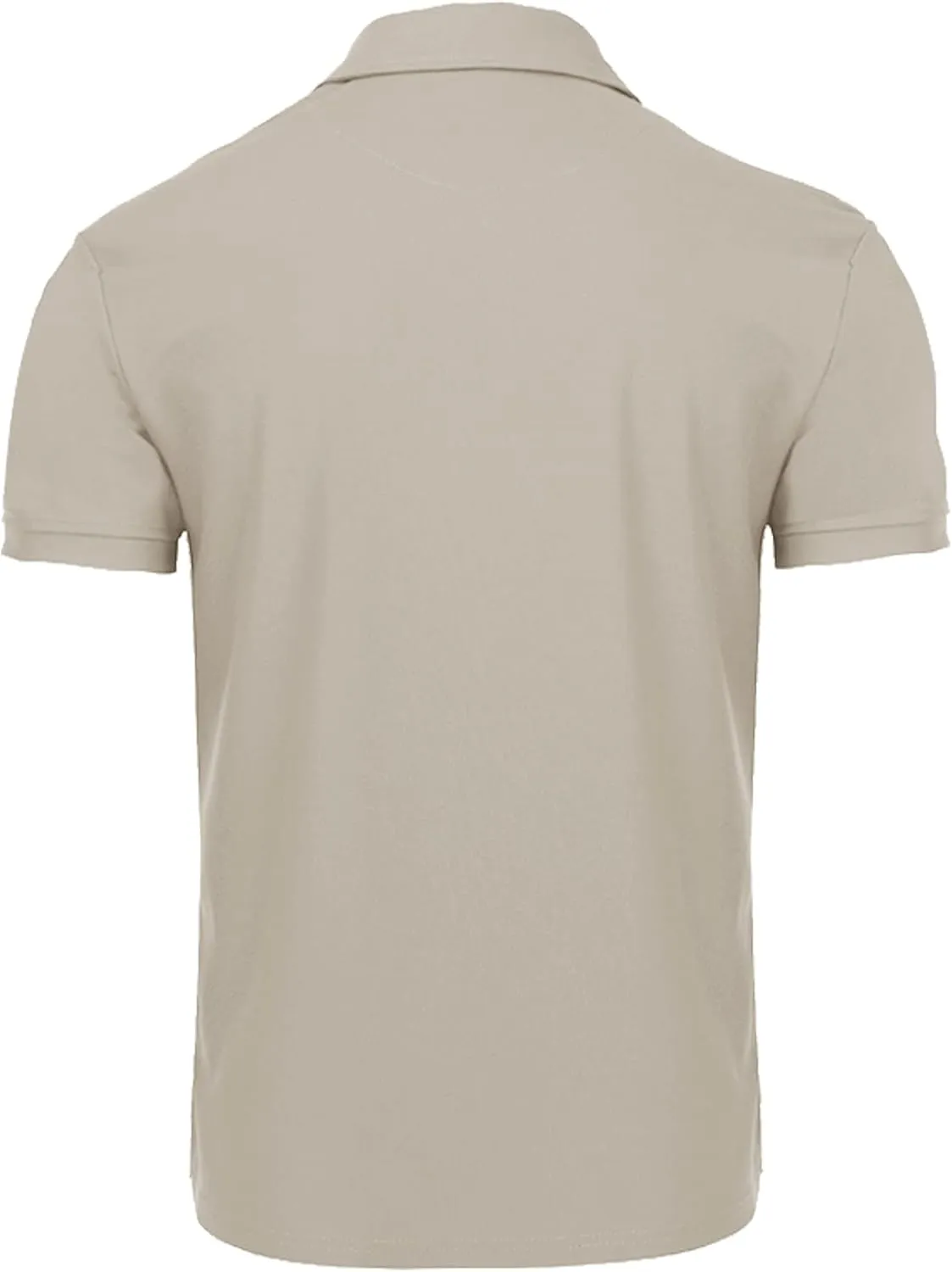 V VALANCH Polo Shirts for Men 2 Pack Golf Shirts Short Sleeve Collared Tennis T-Shirt Work Polos