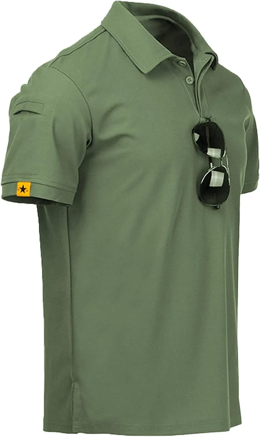 V VALANCH Polo Shirts for Men 2 Pack Golf Shirts Short Sleeve Collared Tennis T-Shirt Work Polos