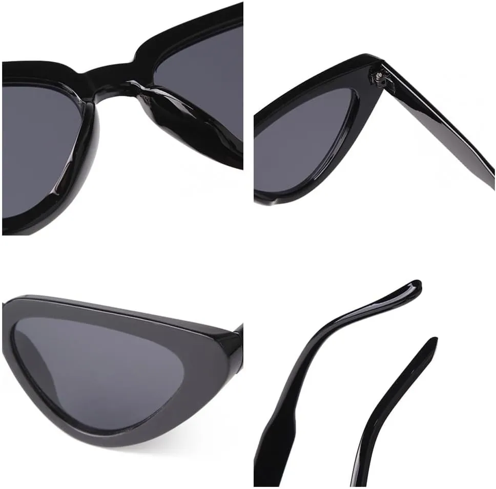 Vintage Cat Eye Sunglasses for Women Frame Retro Sunglasses Trendy Accessories UV400